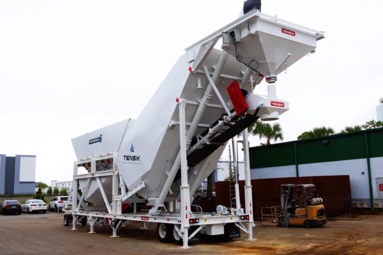 pro mobile batch plant tensik portable